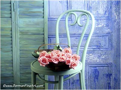 Roses on Chair